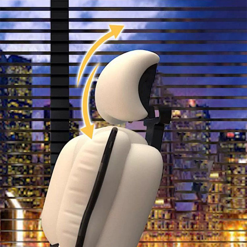 Contemporary Scandinavian Rectangular PU Leather Steel Height-Adjustable Swivel Backrest Armrest Gaming Chair For Bedroom