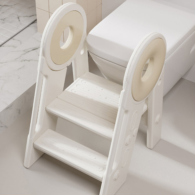Taburete plegable para niños de 3 pasos de HDPE rectangular contemporáneo escandinavo para dormitorio y sala de estar 