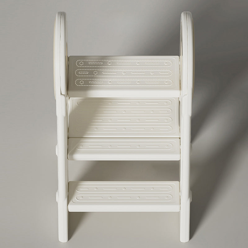 Taburete plegable para niños de 3 pasos de HDPE rectangular contemporáneo escandinavo para dormitorio y sala de estar 