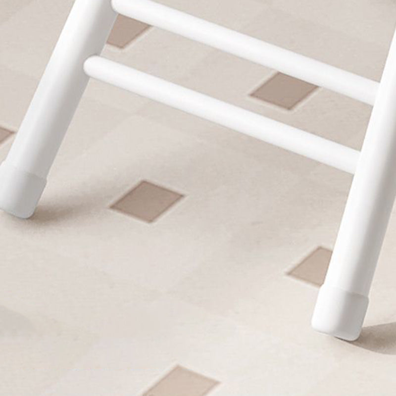Moderner minimalistischer runder MDF-Eisen-Klappstuhl für das Wohnzimmer 