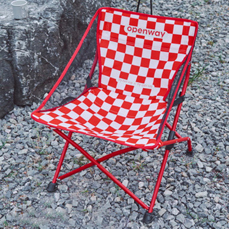 campingstuhl muster Moderner minimalistischer quadratischer Campingstuhl aus Kohlenstoffst – BulbSquare