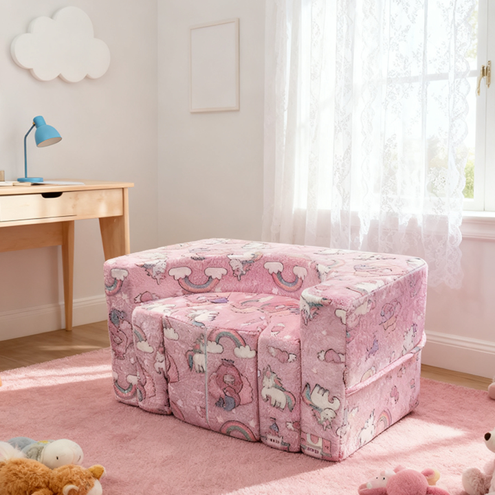 Zeitgenössisches Kreatives Frei Kombinierbares Sofa: Rechteckige Komprimierbare Rückenlehne Armlehne Kindersofa Für Wohnzimmer 