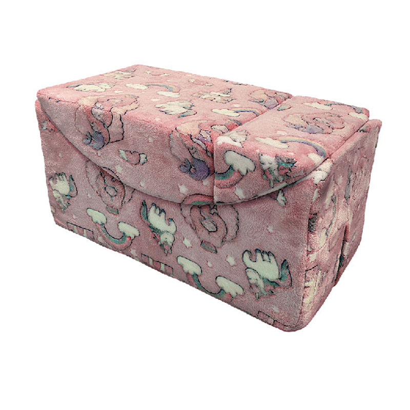 Contemporary Creative Rectangular Kids Sofa: Freely Combinable Compressible - Backrest Lounge Chair For Living Room