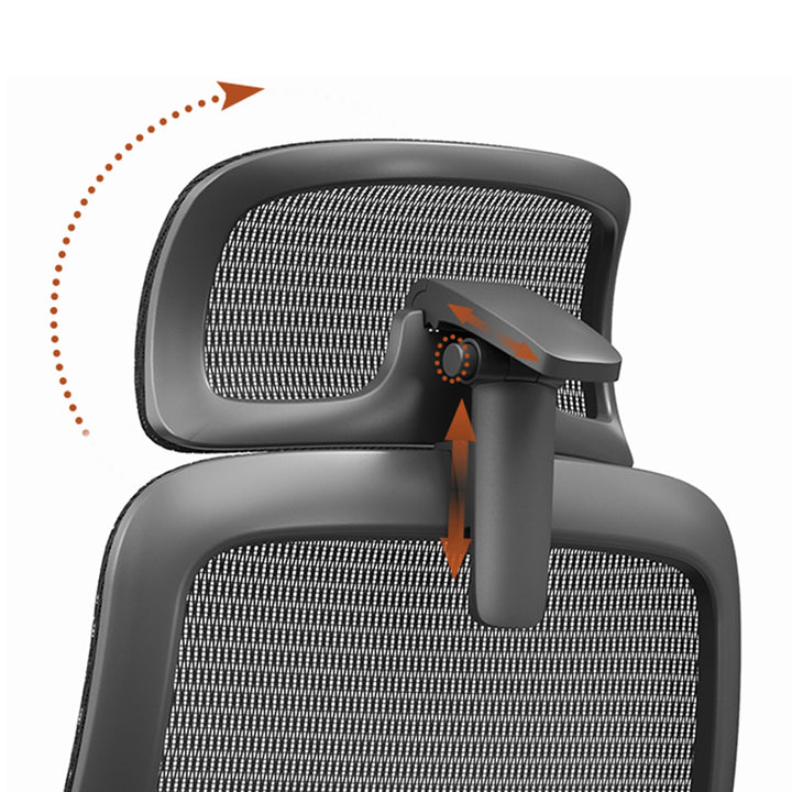 Modern Minimalist Ergonomic Desk Chair - High-Back Mesh Gaming Chair: Adjustable Headrest And Armrest For Home Office