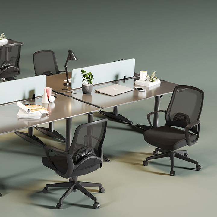 Modern Minimalist High-Back Ergonomic Desk Chair: Adjustable Headrest Gaming Chair - Height-Adjustable Swivel Chair For Home Office