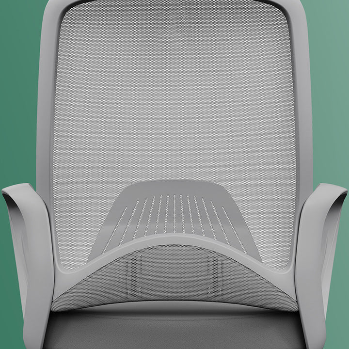 Modern Minimalist Executive Reception Chair: Breathable Mesh Gaming Chair - Ergonomic Swivel Desk Chair For Home Office