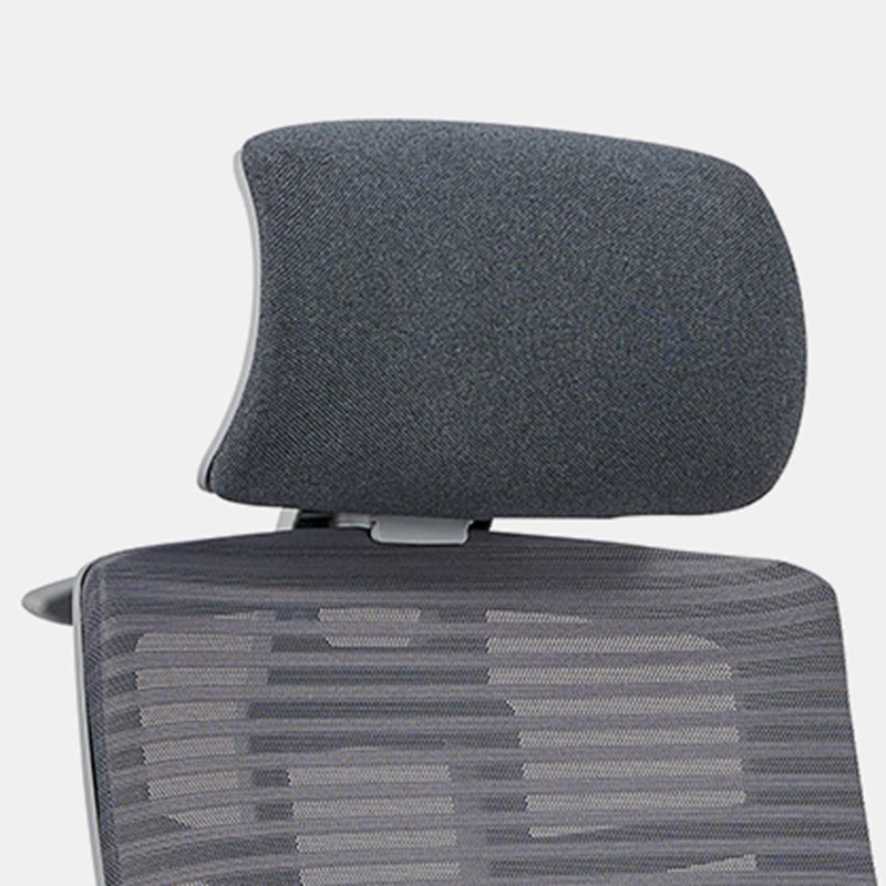 Moderner minimalistischer ergonomischer Schreibtischstuhl mit hoher Rückenlehne: 4D-Armlehnen - Gaming-Stuhl mit verstellbarer Lendenwirbelstütze fürs Homeoffice 