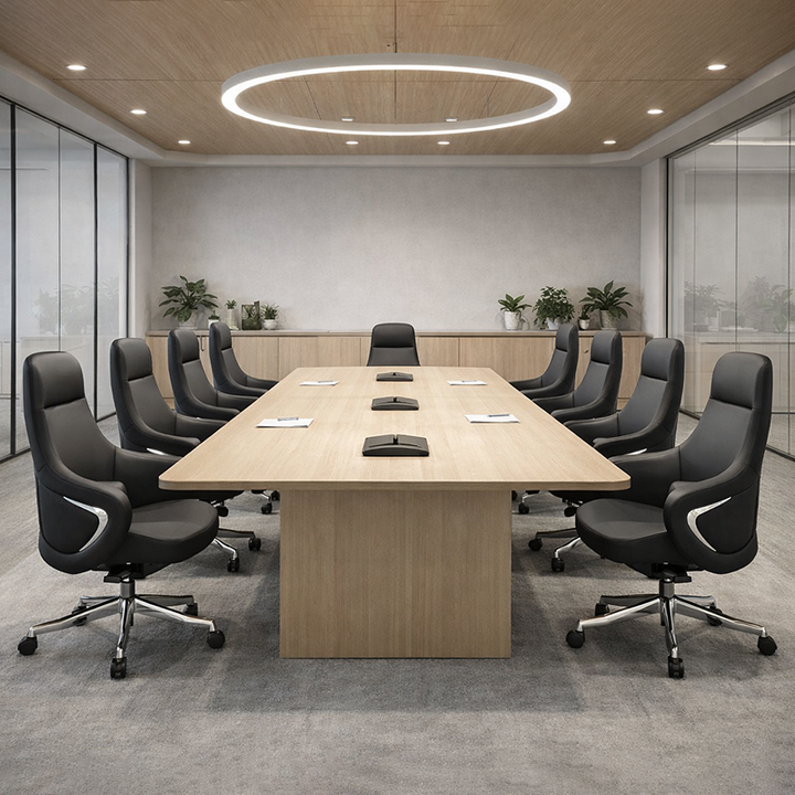 Moderner ergonomischer Deluxe-Chefsessel: Kunstleder mit Silikonbeschichtung – Minimalistischer Bürostuhl fürs Homeoffice 