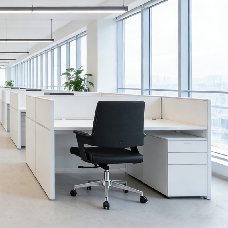 Modern Minimalist Mid-Back Desk Chair: Highly Resilient Comfortable Seat - Ergonomic Office Chair For Home Office