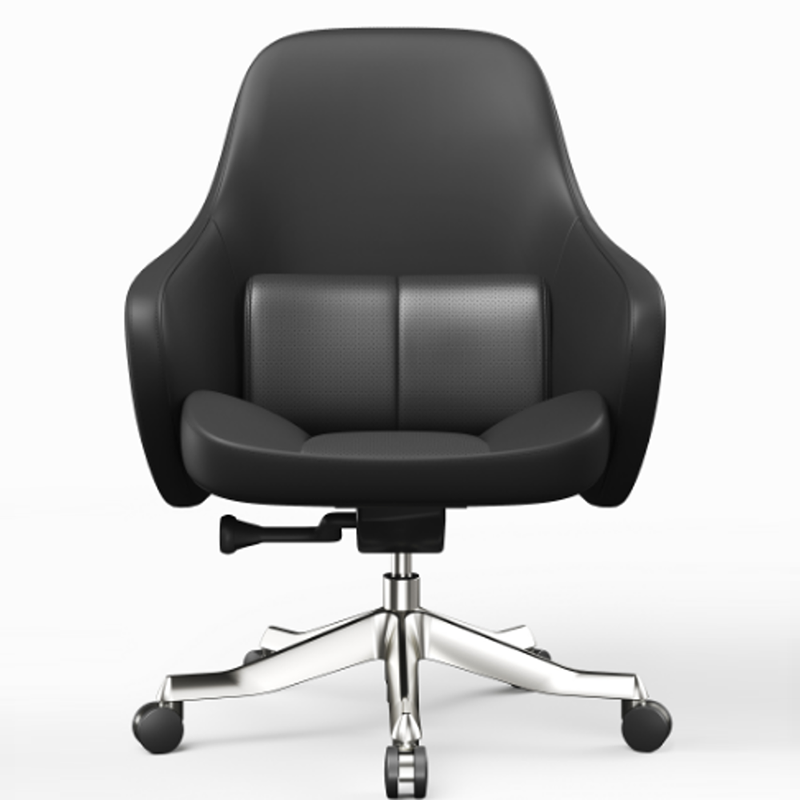 High-End Ergonomic Desk Chair: High-Back Executive Chair - Adjustable Swivel Office Chair For Home Office