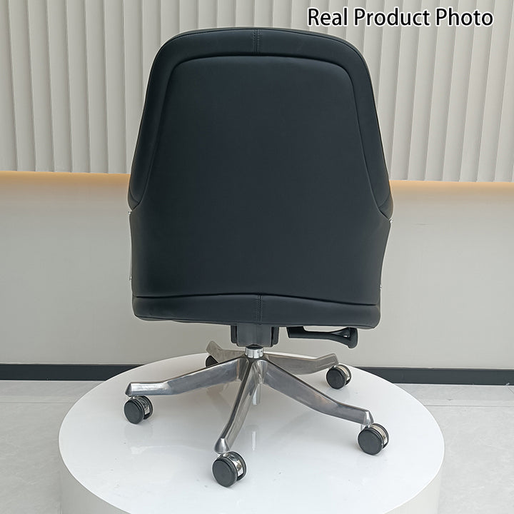 High-End Ergonomic Desk Chair: High-Back Executive Chair - Adjustable Swivel Office Chair For Home Office
