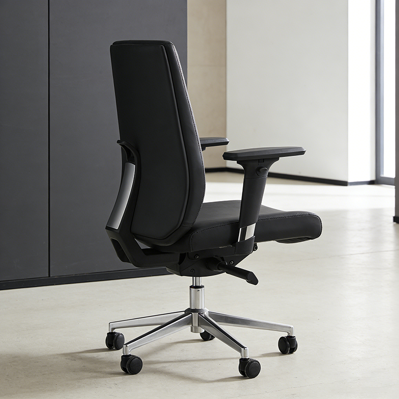 Modern Minimalist Office Chair: Mid-Back Design Work Chair - Ergonomic Comfort Desk Chair For Home Office