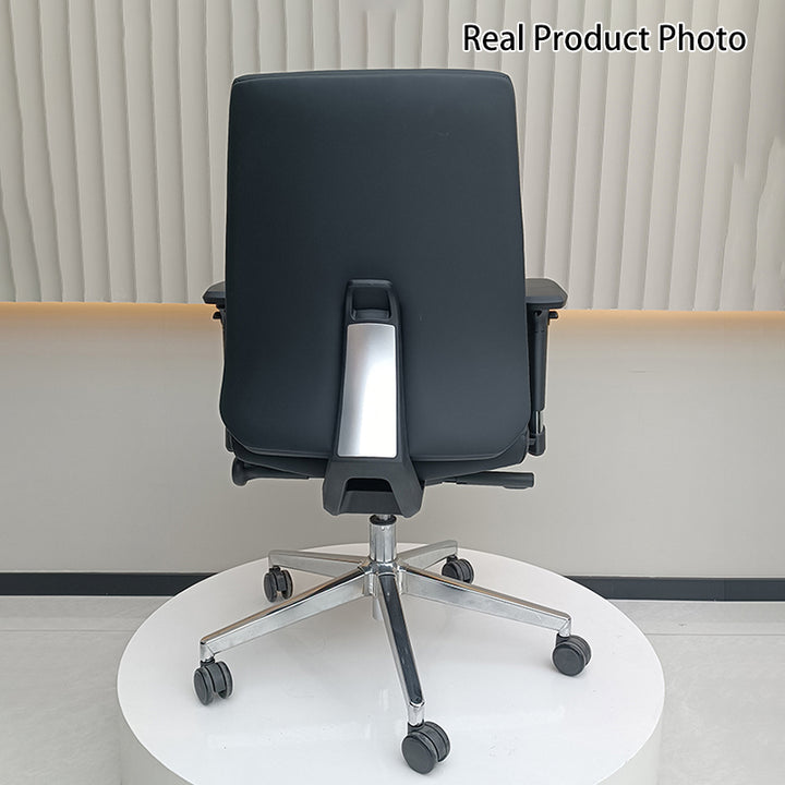 Modern Minimalist Office Chair: Mid-Back Design Work Chair - Ergonomic Comfort Desk Chair For Home Office