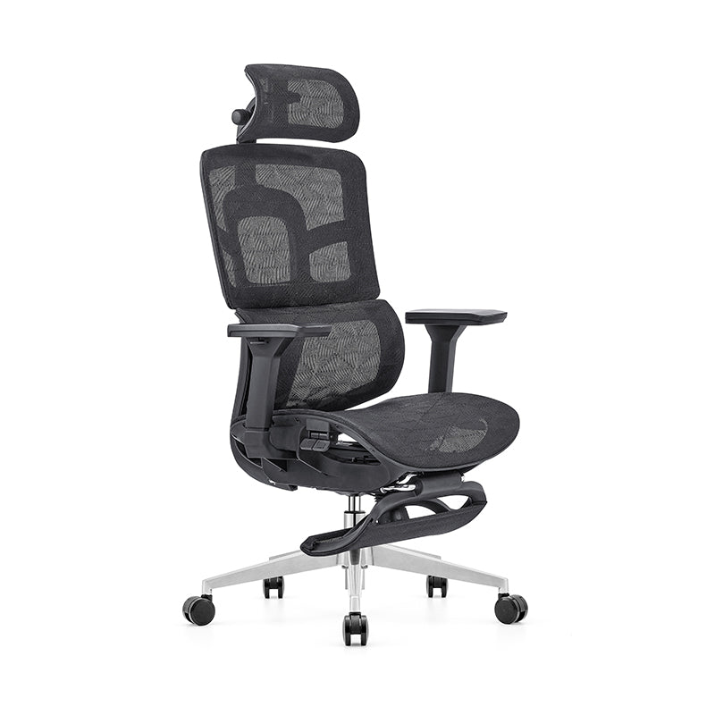 Modern Minimalist High-Back Desk Chair: Ergonomic Mesh Chair - 3D Armrest Height-Adjustable Gaming Office Chair For Home Office