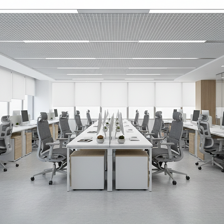 Modern Minimalist High-Back Executive Office Chair: Ergonomic Mesh Chair - Height-Adjustable Desk Chair For Home Office