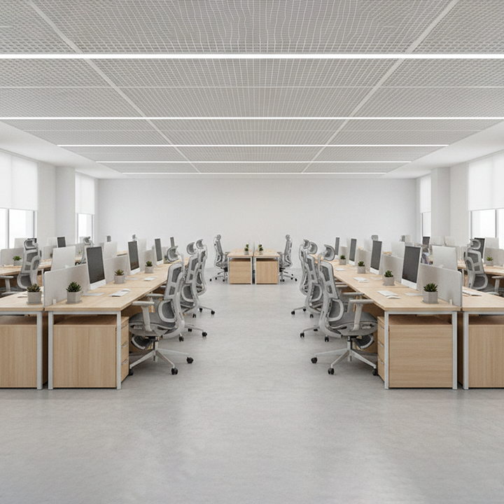 Modern Minimalist High-Back Executive Office Chair: Ergonomic Mesh Chair - Height-Adjustable Desk Chair For Home Office
