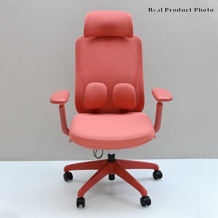 Modern Minimalist High-Back Desk Chair: 4D Headrest &amp; Dynamic Lumbar Support - Ergonomic Gaming Chair For Home Office