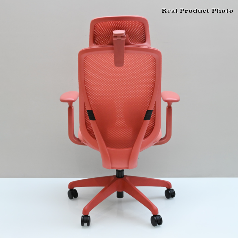 Modern Minimalist High-Back Desk Chair: 4D Headrest &amp; Dynamic Lumbar Support - Ergonomic Gaming Chair For Home Office