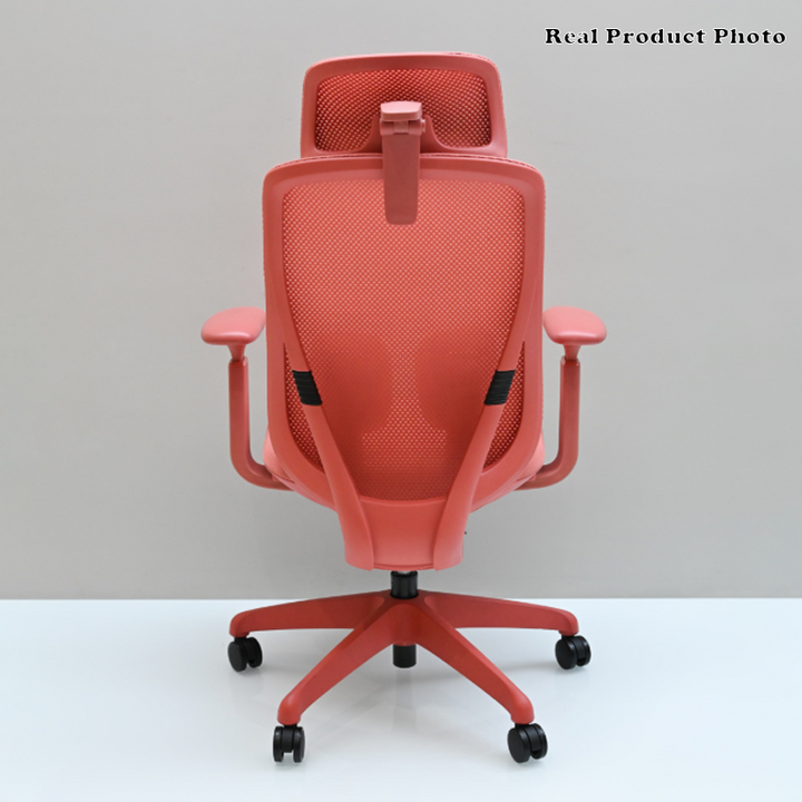 Modern Minimalist High-Back Desk Chair: 4D Headrest &amp; Dynamic Lumbar Support - Ergonomic Gaming Chair For Home Office