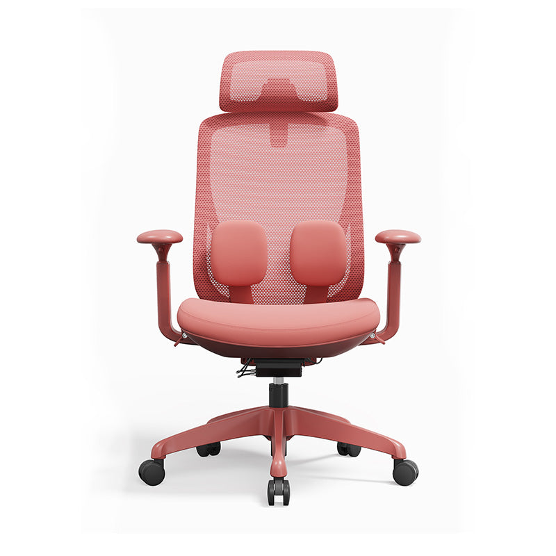 Modern Minimalist High-Back Desk Chair: 4D Headrest &amp; Dynamic Lumbar Support - Ergonomic Gaming Chair For Home Office