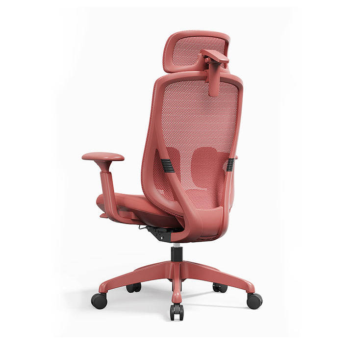 Modern Minimalist High-Back Desk Chair: 4D Headrest &amp; Dynamic Lumbar Support - Ergonomic Gaming Chair For Home Office