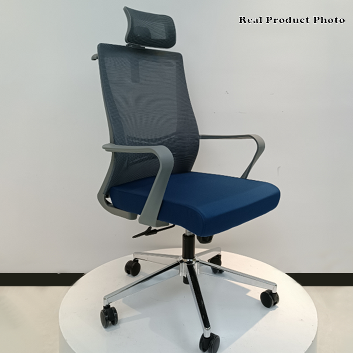Modern Minimalist Ergonomic Office Chair: Height-Adjustable High-Back Desk Chair For Home Office