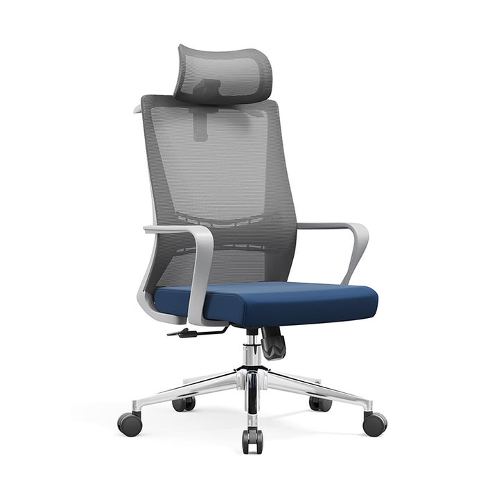 Modern Minimalist Ergonomic Office Chair: Height-Adjustable High-Back Desk Chair For Home Office