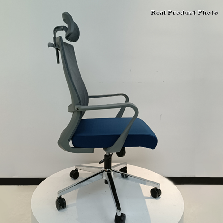 Modern Minimalist Ergonomic Office Chair: Height-Adjustable High-Back Desk Chair For Home Office