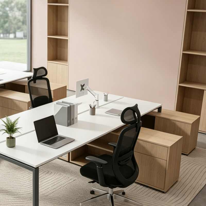 Modern Minimalist Executive High-Back Office Chair: 4D Adjustable Armrests &amp; Headrest - Ergonomic Desk Chair For Home Office