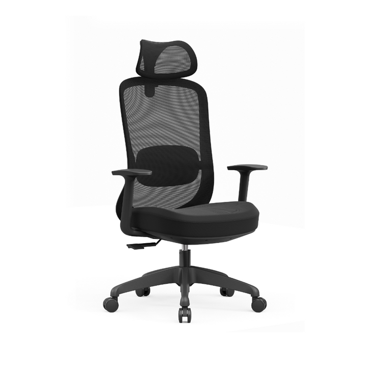Modern Minimalist Ergonomic High-Back Office Chair: Height-Adjustable - Breathable Mesh Fabric Desk Chair For Home Office