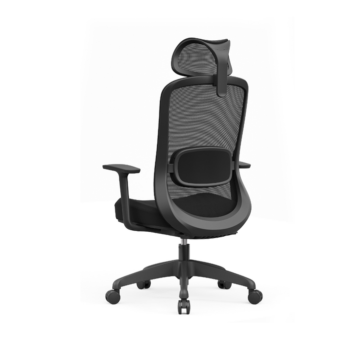 Modern Minimalist Ergonomic High-Back Office Chair: Height-Adjustable - Breathable Mesh Fabric Desk Chair For Home Office