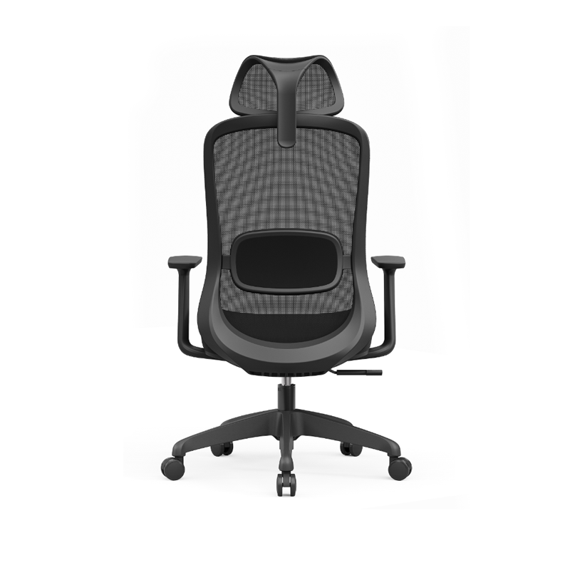 Modern Minimalist Ergonomic High-Back Office Chair: Height-Adjustable - Breathable Mesh Fabric Desk Chair For Home Office