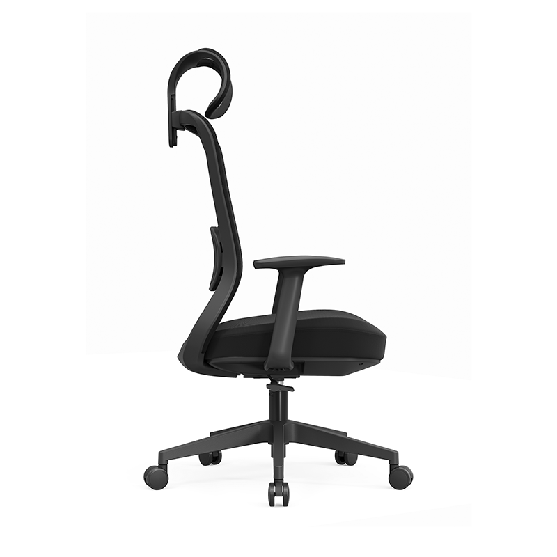 Modern Minimalist Ergonomic High-Back Office Chair: Height-Adjustable - Breathable Mesh Fabric Desk Chair For Home Office