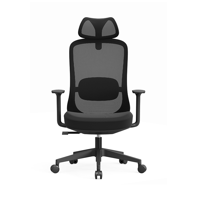 Modern Minimalist Ergonomic High-Back Office Chair: Height-Adjustable - Breathable Mesh Fabric Desk Chair For Home Office
