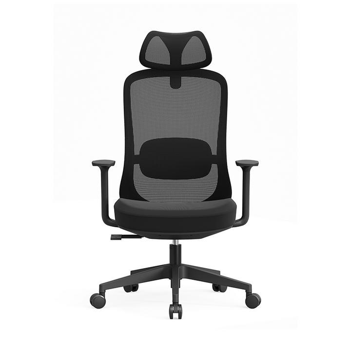 Modern Minimalist Ergonomic High-Back Office Chair: Height-Adjustable - Breathable Mesh Fabric Desk Chair For Home Office