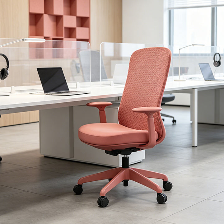 Modern Minimalist Ergonomic Office Chair: Breathable Mesh Height-Adjustable High-Back Desk Chair For Home Office