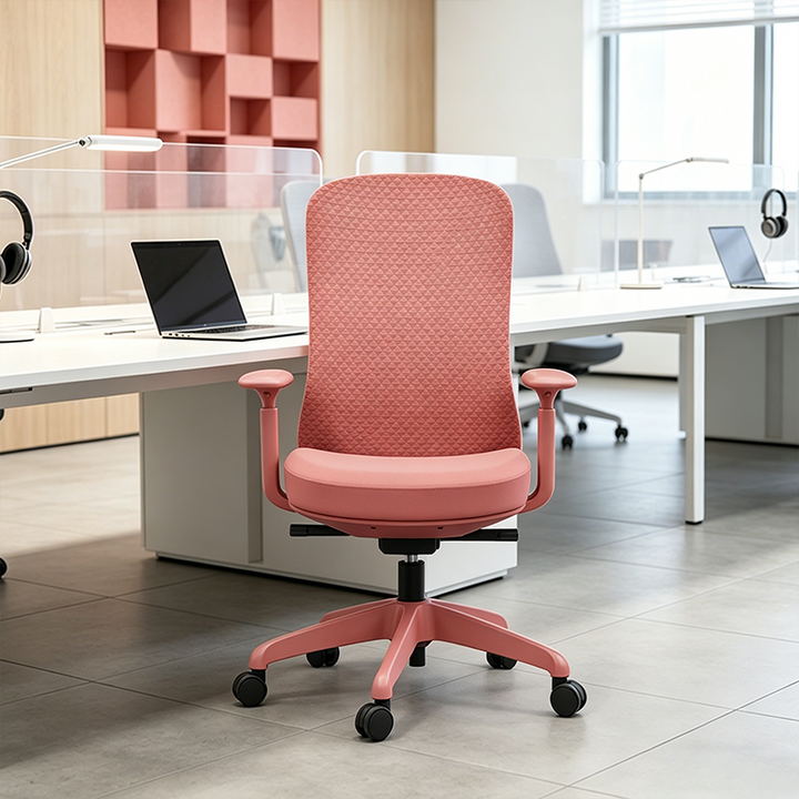 Modern Minimalist Ergonomic Office Chair: Breathable Mesh Height-Adjustable High-Back Desk Chair For Home Office