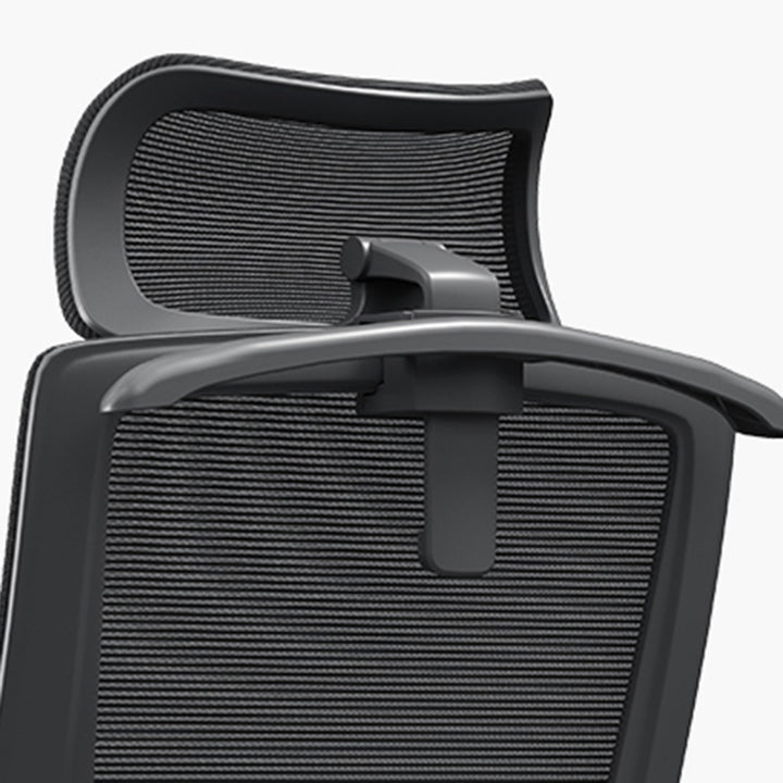 Moderner minimalistischer Bürostuhl mit hoher Rückenlehne: Atmungsaktives Mesh - Ergonomischer Schreibtischstuhl fürs Homeoffice 