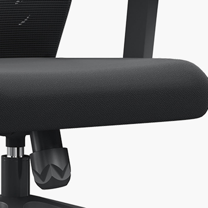 Moderner minimalistischer Bürostuhl mit hoher Rückenlehne: Atmungsaktives Mesh - Ergonomischer Schreibtischstuhl fürs Homeoffice 