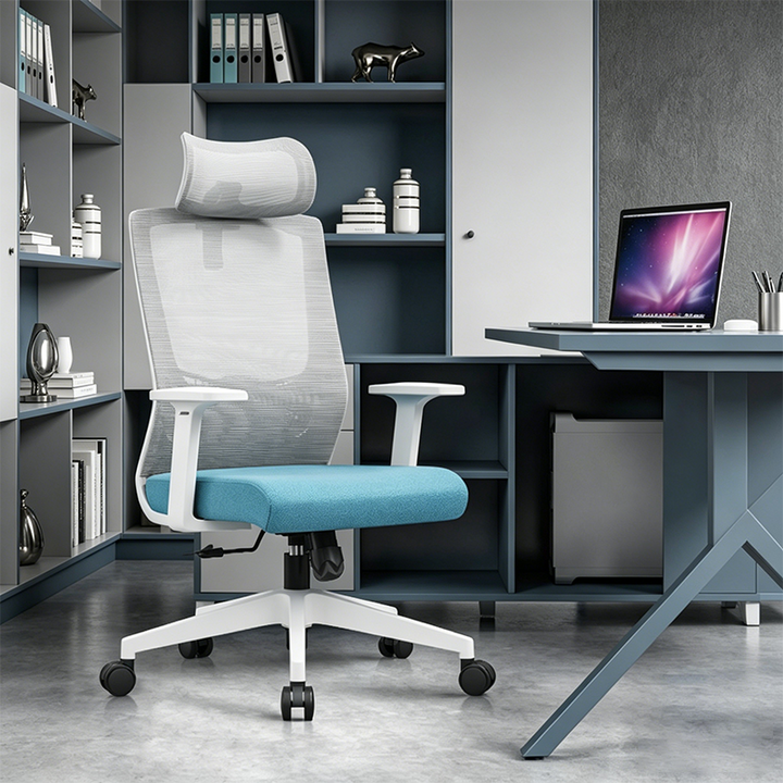 Modern Minimalist Ergonomic Desk Chair: High-Back Gaming Chair - Breathable Mesh Office Chair For Home Office
