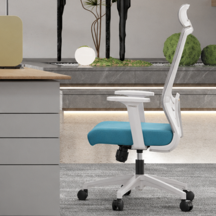 Modern Minimalist Ergonomic Desk Chair: High-Back Gaming Chair - Breathable Mesh Office Chair For Home Office
