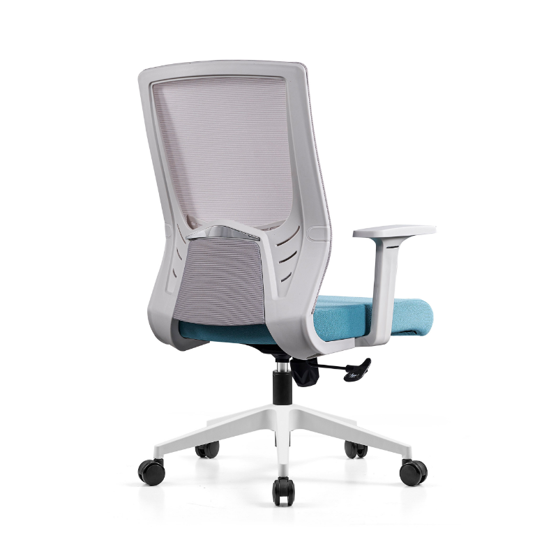 Modern Minimalist Mid-Back Desk Chair: Nordic-Style Ergonomic Office Chair For Home Office