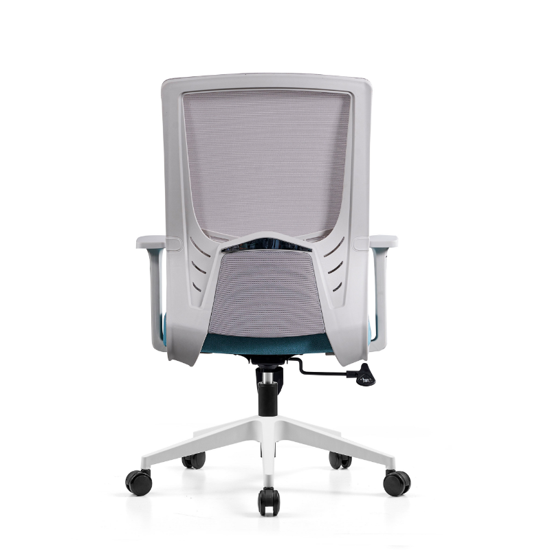 Modern Minimalist Mid-Back Desk Chair: Nordic-Style Ergonomic Office Chair For Home Office