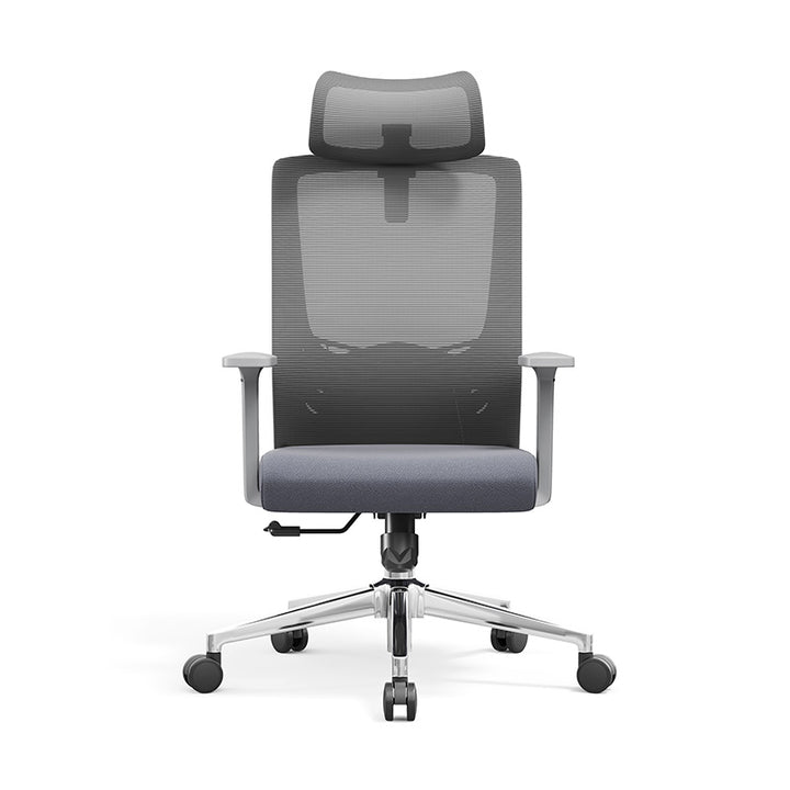 Modern High-Back Ergonomic Desk Chair: Minimalist Height-Adjustable Office Chair For Home Office