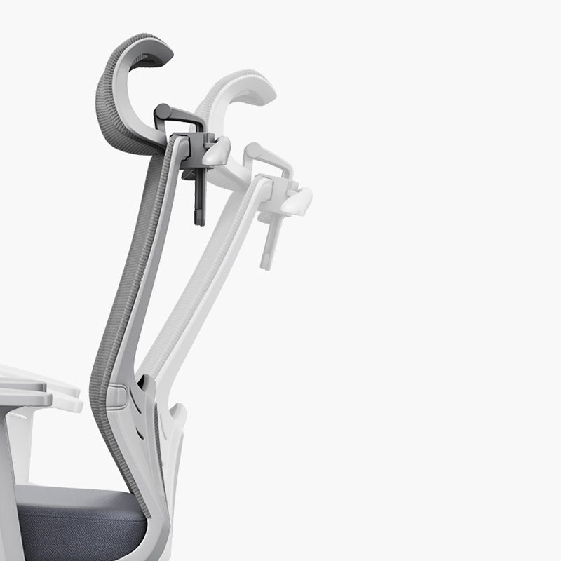 Modern High-Back Ergonomic Desk Chair: Minimalist Height-Adjustable Office Chair For Home Office