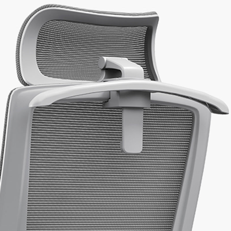 Modern High-Back Ergonomic Desk Chair: Minimalist Height-Adjustable Office Chair For Home Office