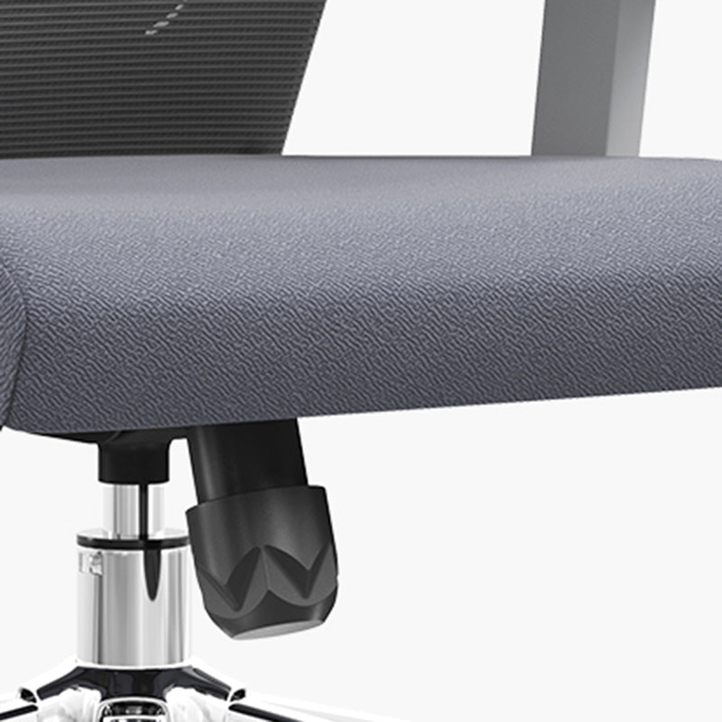 Modern High-Back Ergonomic Desk Chair: Minimalist Height-Adjustable Office Chair For Home Office