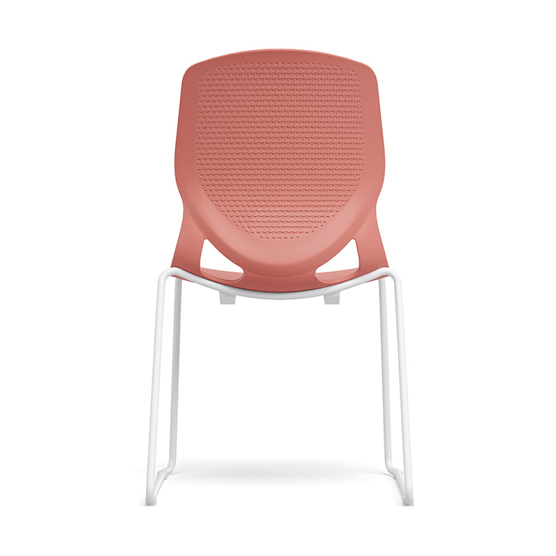 Modern Minimalist Backrest Office Chair: One-Piece PP Construction - Multi-Color Training Chair For Home Office