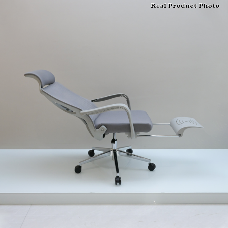 Modern Minimalist High-Back Desk Chair: Breathable Mesh Fabric - Lumbar Support Ergonomic Office Chair For Home Office