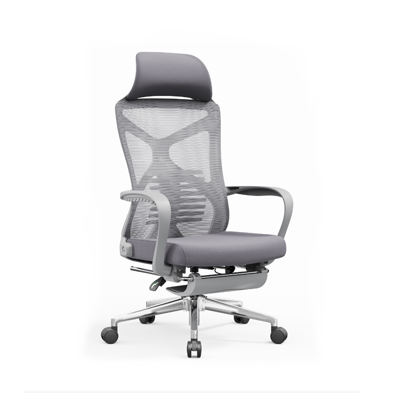 Modern Minimalist High-Back Desk Chair: Breathable Mesh Fabric - Lumbar Support Ergonomic Office Chair For Home Office